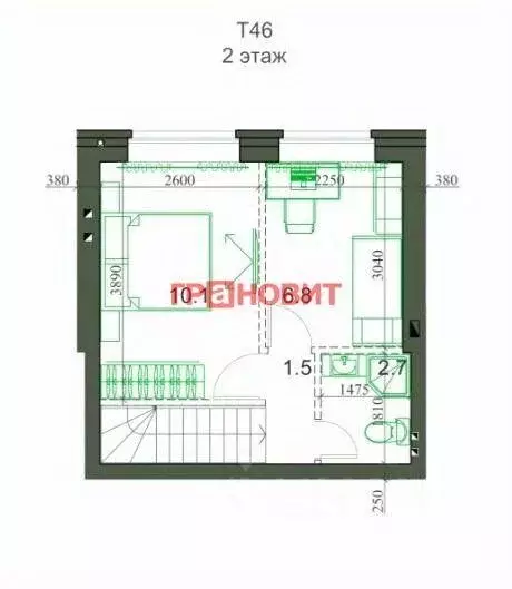 Таунхаус, 46 м - Фото 0