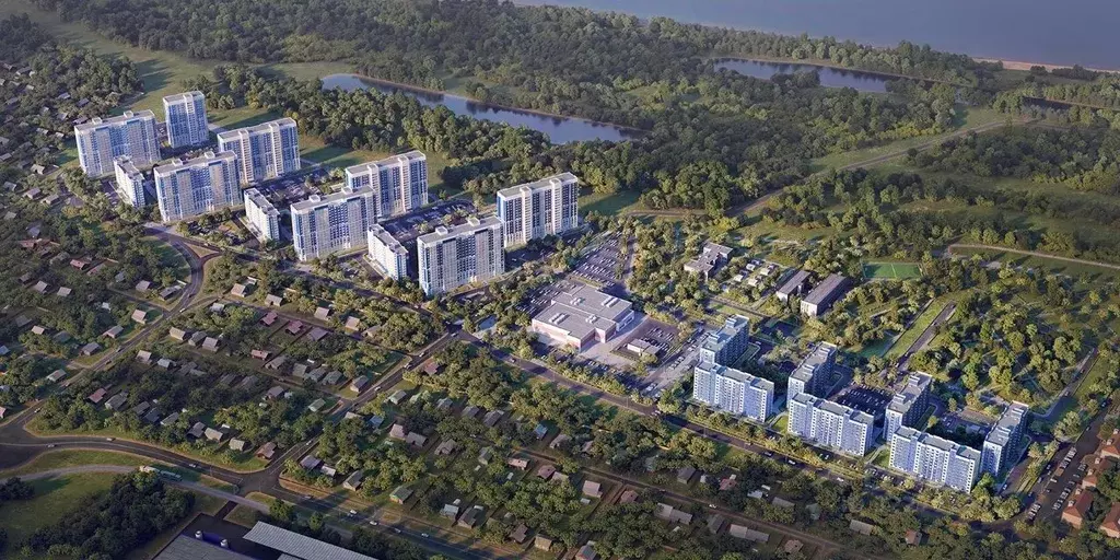 2-к кв. Нижегородская область, Нижний Новгород Торпедо жилой комплекс ... - Фото 2