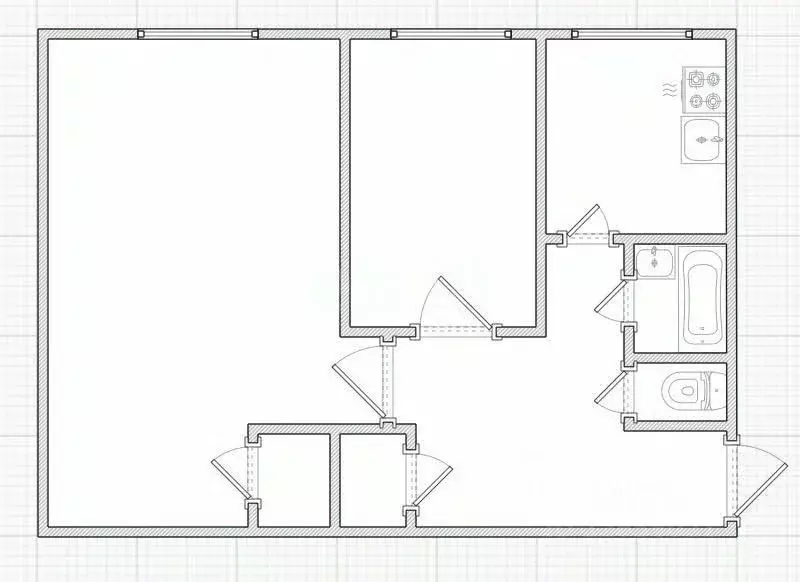 2-к кв. Костромская область, Волгореченск ул. Имени 50-летия ... - Фото 1
