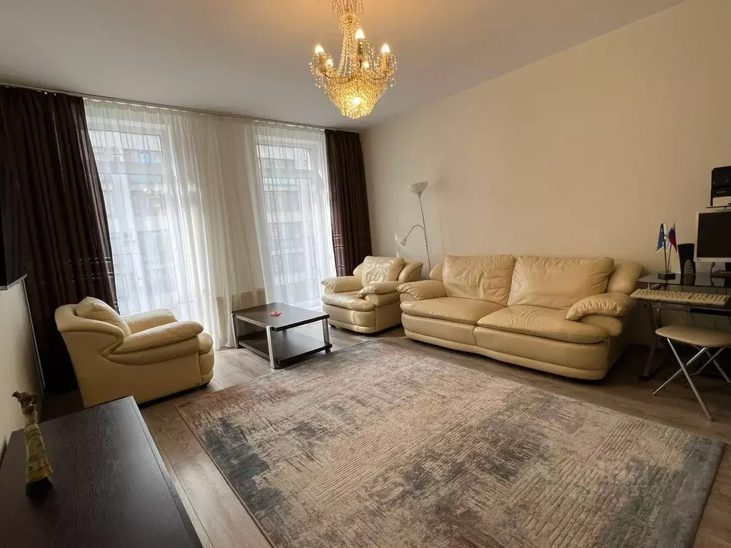 2-к кв. Санкт-Петербург Полтавский проезд, 2 (78.0 м) - Фото 1