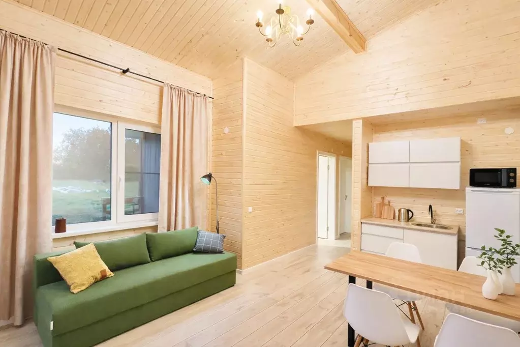 Дом в Ленинградская область, Лодейнопольский район, Доможировское ... - Фото 1