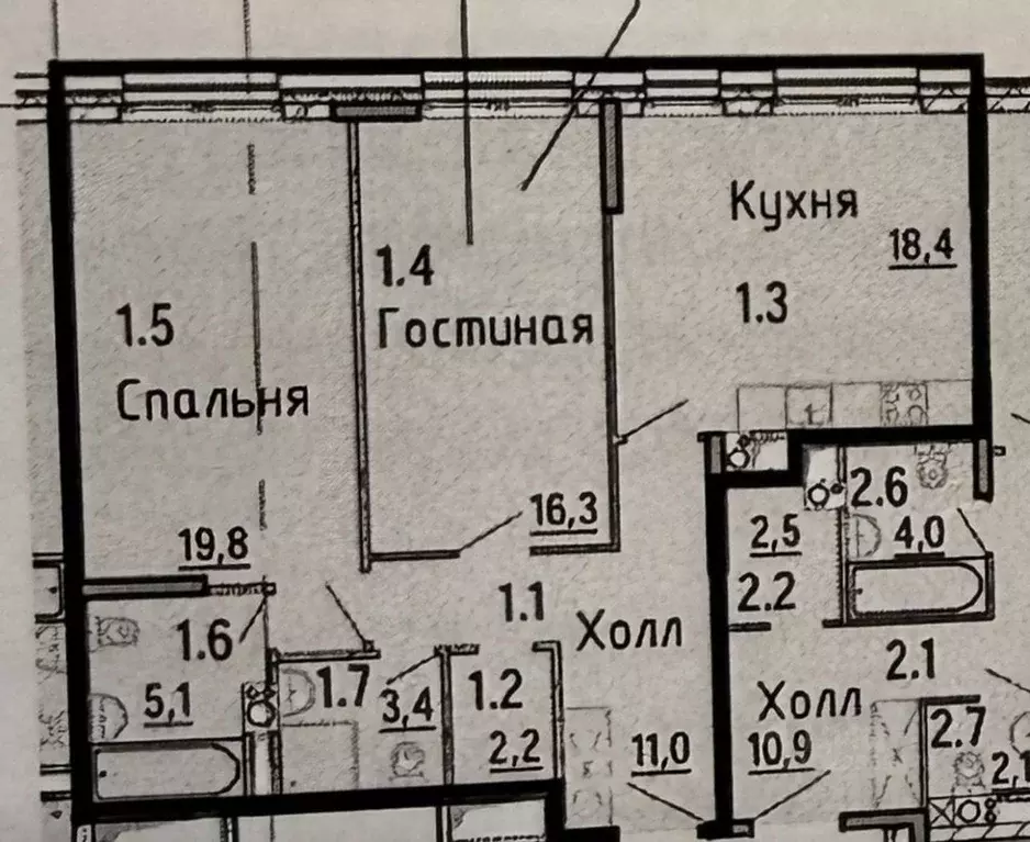 2-к кв. Москва Винницкая ул., 8к2 (76.2 м) - Фото 1