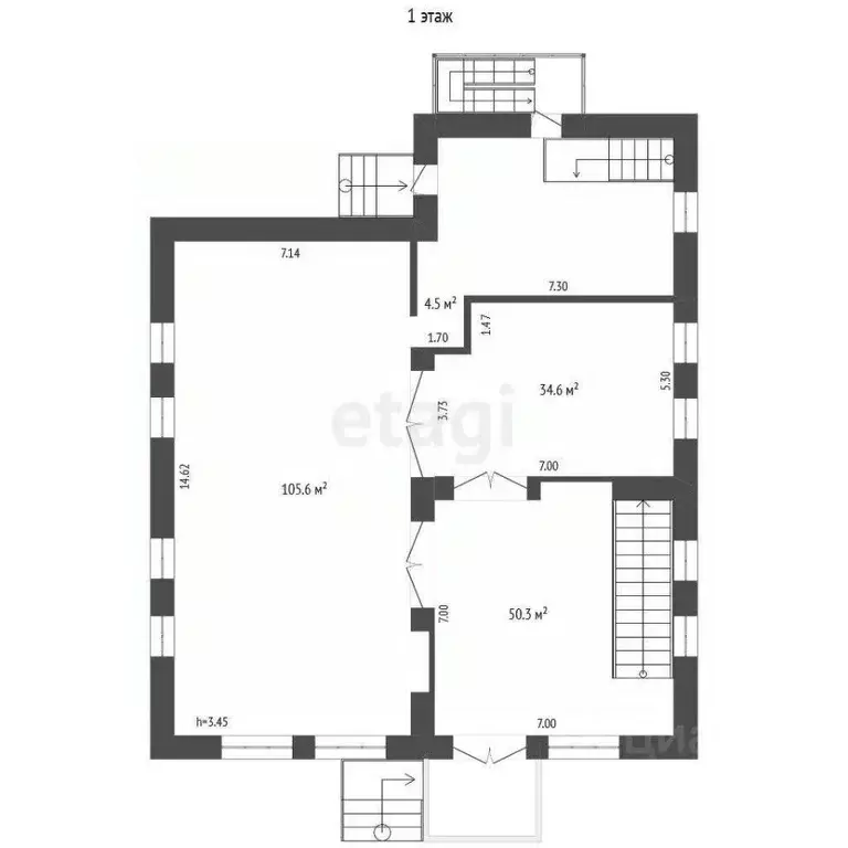 Торговая площадь в Томская область, Томск Мельничная ул., 11 (451 м) - Фото 2