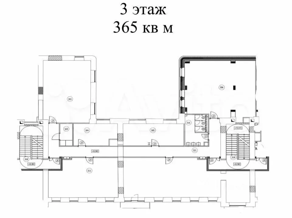 Офис 364.5м в БЦ Каретный Ряд, 8 - Фото 0