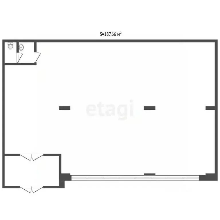 Помещение свободного назначения в Тюменская область, Тюмень ул. ... - Фото 1