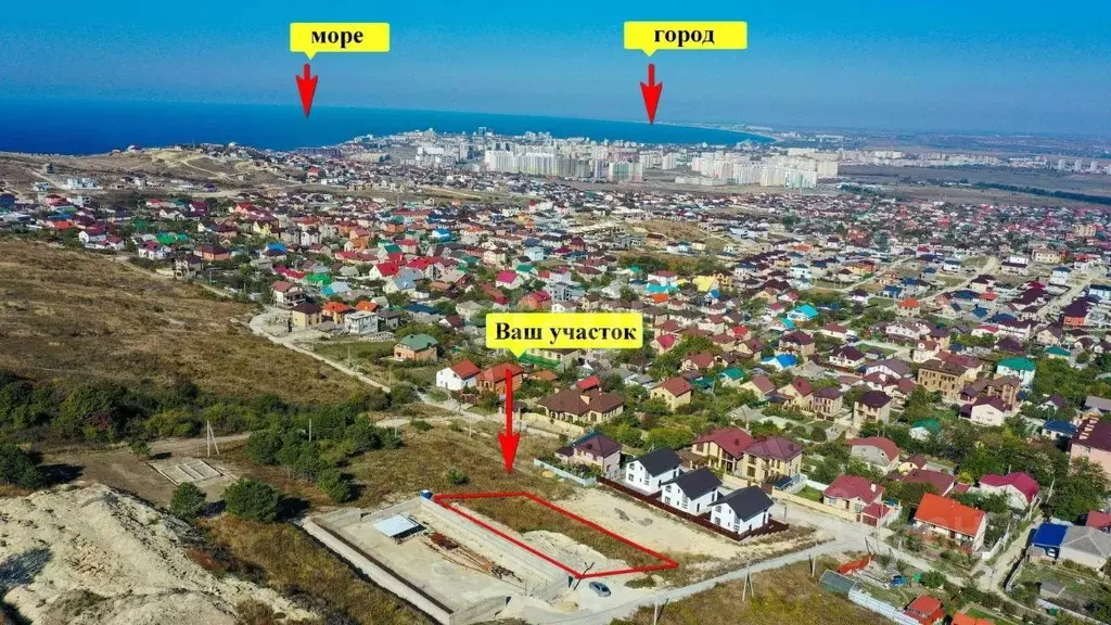 Участок в Краснодарский край, Анапа муниципальный округ, с. Супсех ул. ... - Фото 1