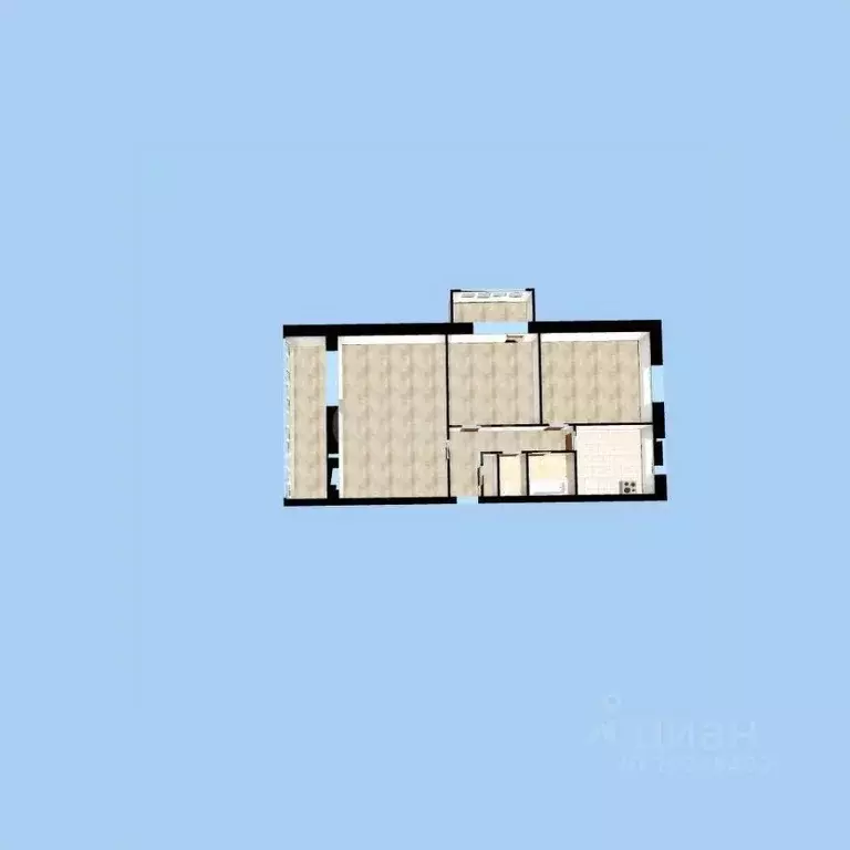 3-к кв. Башкортостан, Уфа ул. Гафури, 101 (59.8 м) - Фото 2