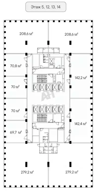 Помещение свободного назначения в Москва Бумажный проезд, 19с2 (280 м) - Фото 2