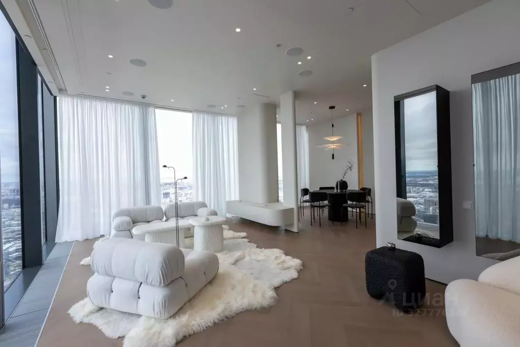 2-к кв. Москва 1-й Красногвардейский проезд, 22с1 (126.8 м) - Фото 1