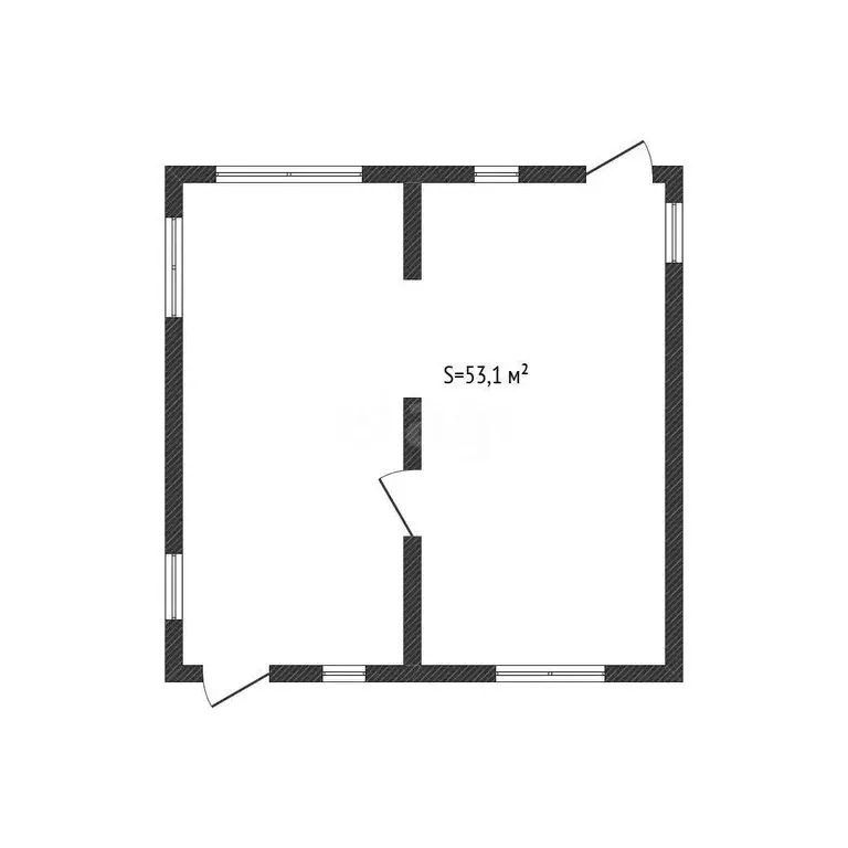 Дом в Белокуриха, улица Сахарова (53.1 м) - Фото 2