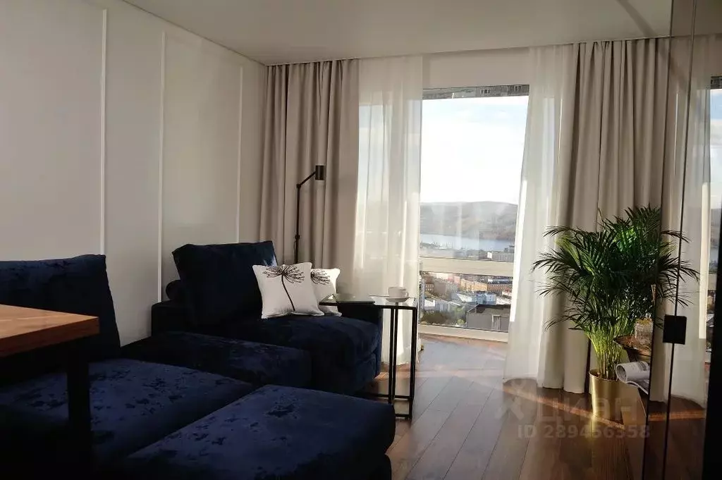 1-к кв. Мурманская область, Мурманск ул. Старостина, 37 (30.0 м) - Фото 1