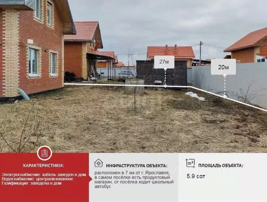 Дом в Ярославская область, Ярославский муниципальный округ, Заволжская ... - Фото 0