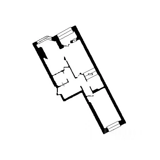 2-к кв. Санкт-Петербург Малая Бухарестская ул., 12 (64.9 м) - Фото 2