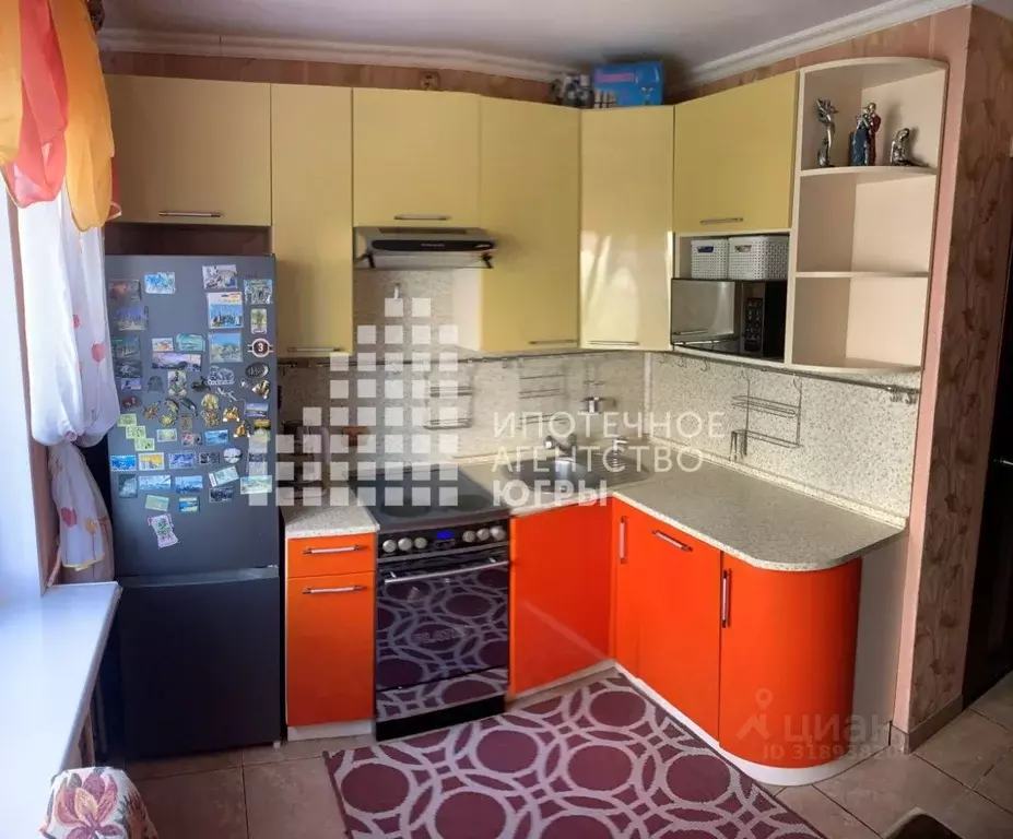 1-к кв. Ханты-Мансийский АО, Мегион ул. Строителей, 3/3 (32.9 м) - Фото 0