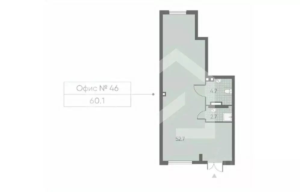 Торговая площадь в Москва Производственная ул., 17 (60 м) - Фото 2