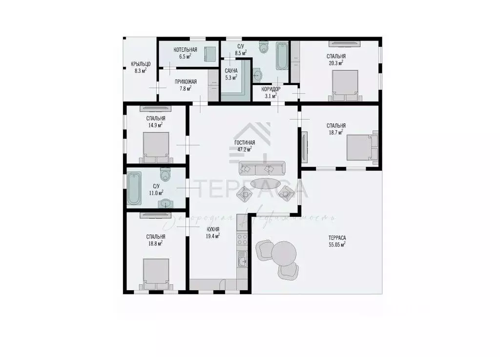 Дом в Ленинградская область, Ломоносовский район, Гостилицкое с/пос, ... - Фото 2