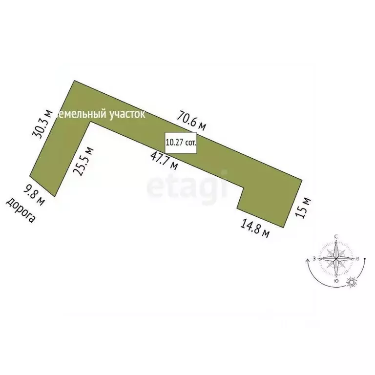 Участок в Ленинградская область, Всеволожский район, Колтушское ... - Фото 1