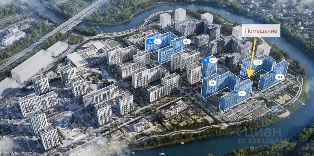 Торговая площадь в Московская область, Домодедово городской округ, с. ... - Фото 1