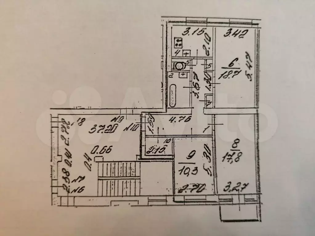 2-к. квартира, 70 м, 2/3 эт. - Фото 0