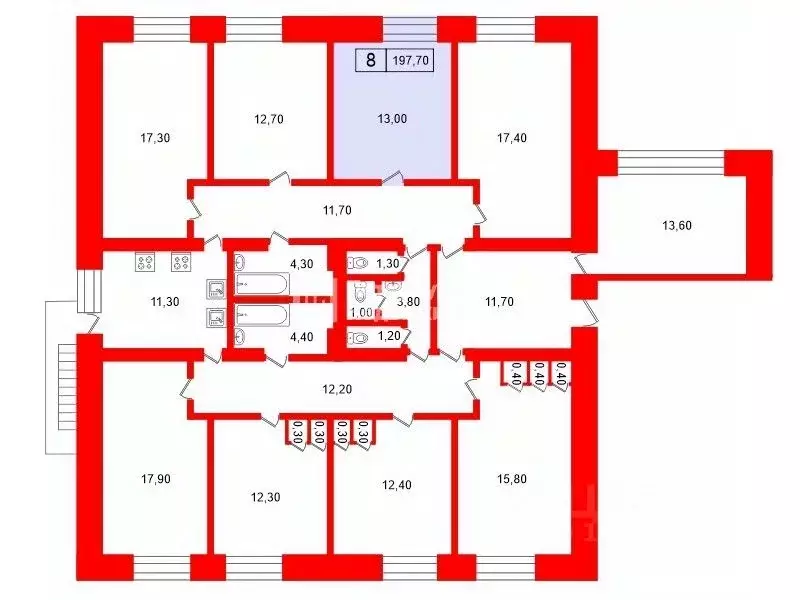 Комната Санкт-Петербург, Санкт-Петербург, Колпино ул. Веры Слуцкой, 54 ... - Фото 2