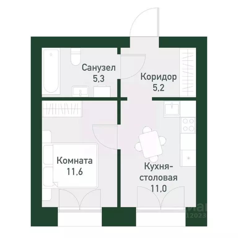 1-к кв. Свердловская область, Екатеринбург Твоя Привилегия жилой ... - Фото 0