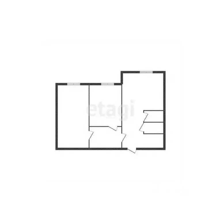 2-к кв. Белгородская область, Старый Оскол Конева мкр, 6А (54.0 м) - Фото 2