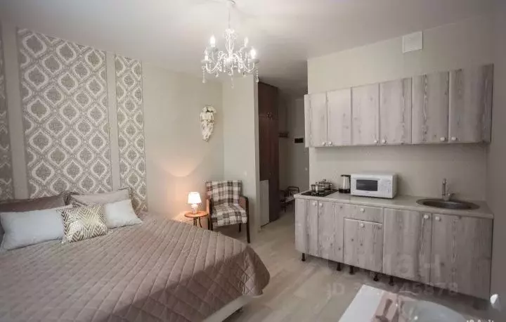 Студия Тюменская область, Тюмень ул. Тимофея Чаркова, 83 (20.5 м) - Фото 2