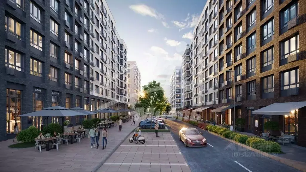 Студия Москва Родные кварталы жилой комплекс, 1.2 (20.4 м) - Фото 0