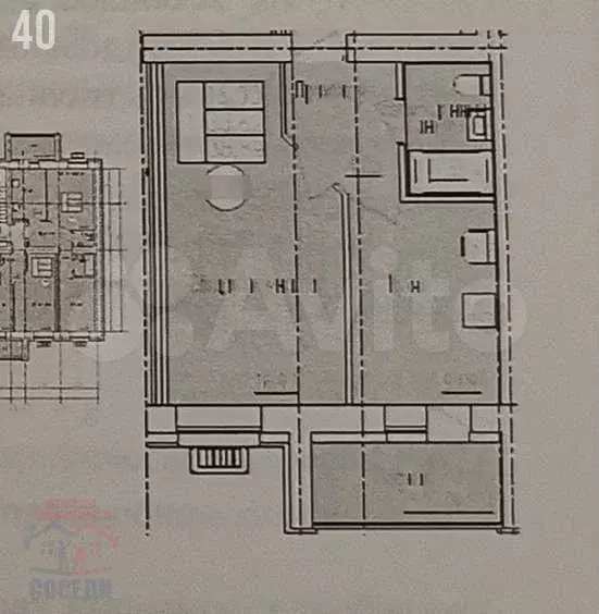 1-к. квартира, 36 м, 7/10 эт. - Фото 0