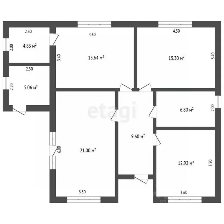 Дом в Севастополь с. Полюшко, ул. Юрия Линкина (104 м) - Фото 2