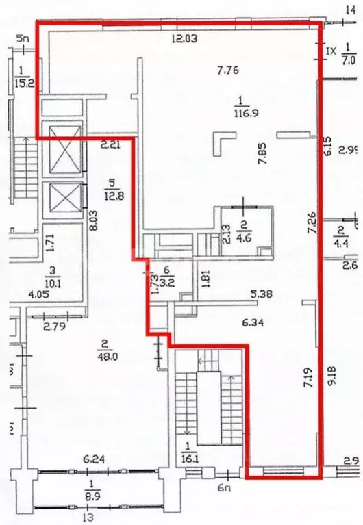 Торговая площадь в Москва Хорошевское ш., 25С3 (122 м) - Фото 1