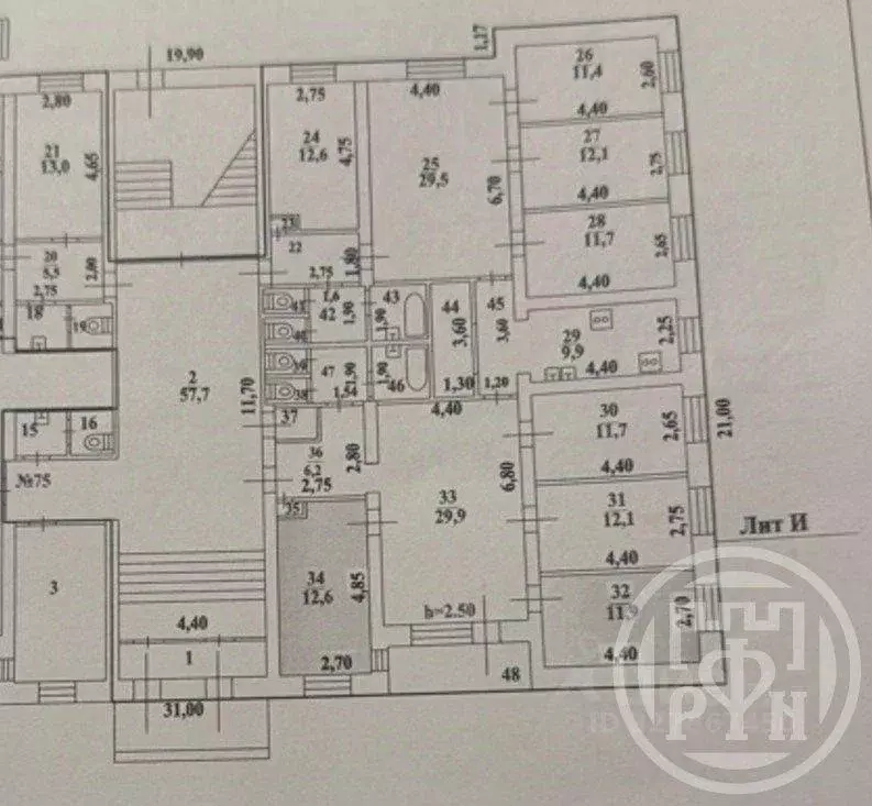 Комната, 23.7 м - Фото 1