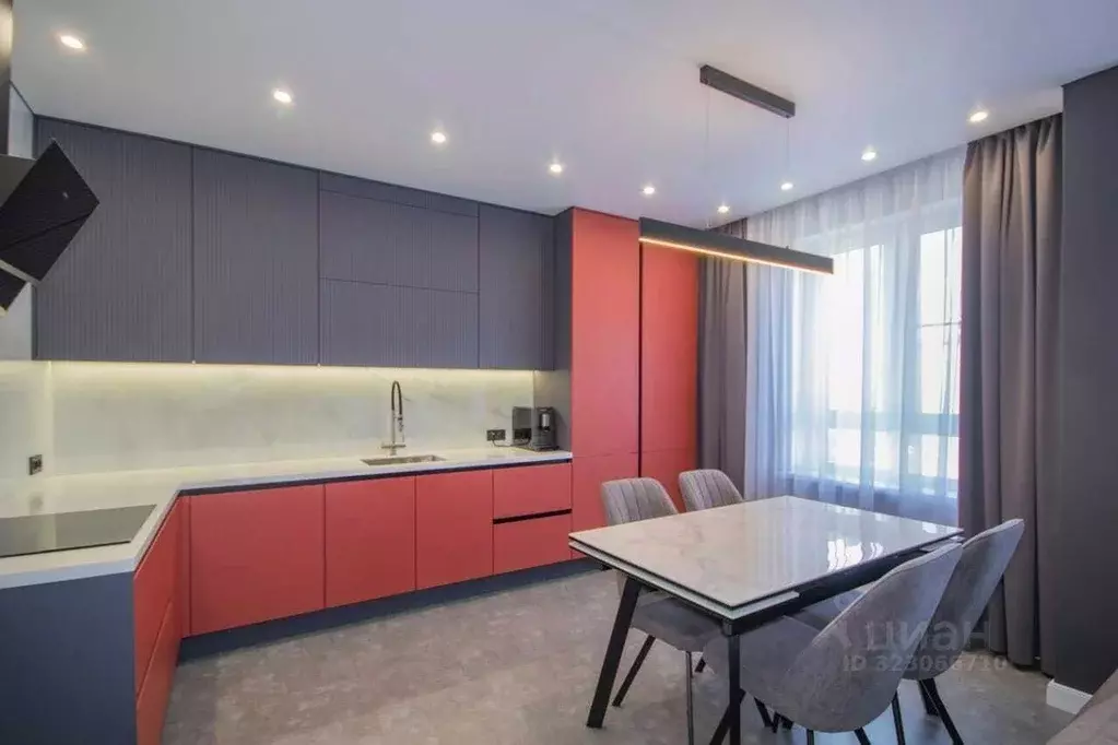 3-к кв. Свердловская область, Екатеринбург ул. Московская, 196 (95.0 ... - Фото 1