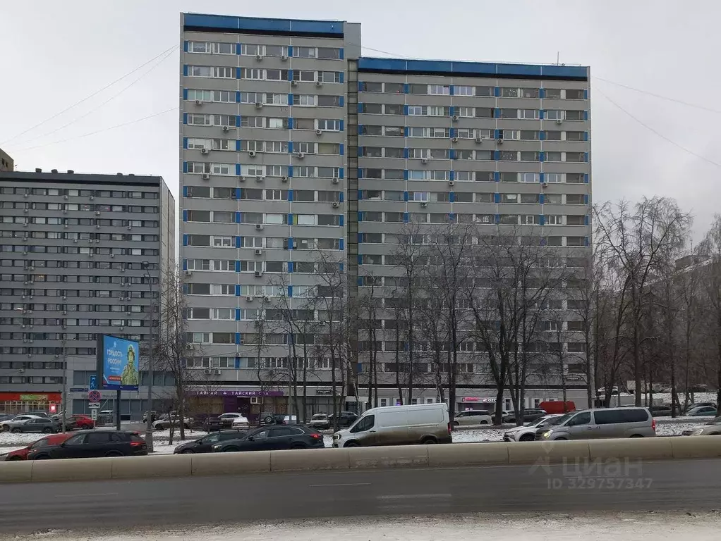Свободной планировки кв. Москва Профсоюзная ул., 73 (19.3 м) - Фото 2