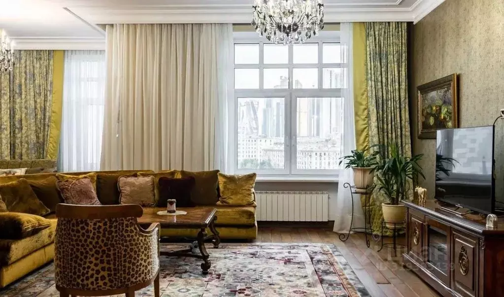 4-к кв. Москва Малый Новопесковский пер., 8 (207.1 м) - Фото 1