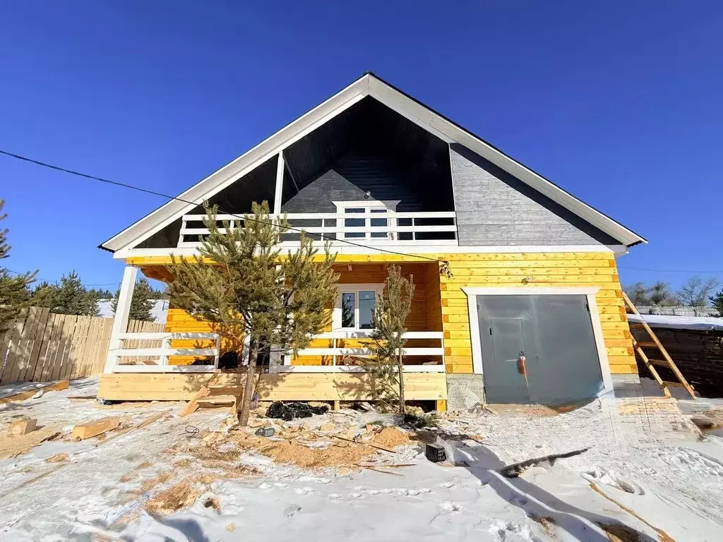 Дом в Иркутская область, Иркутский муниципальный округ, д. Куда ул. ... - Фото 1