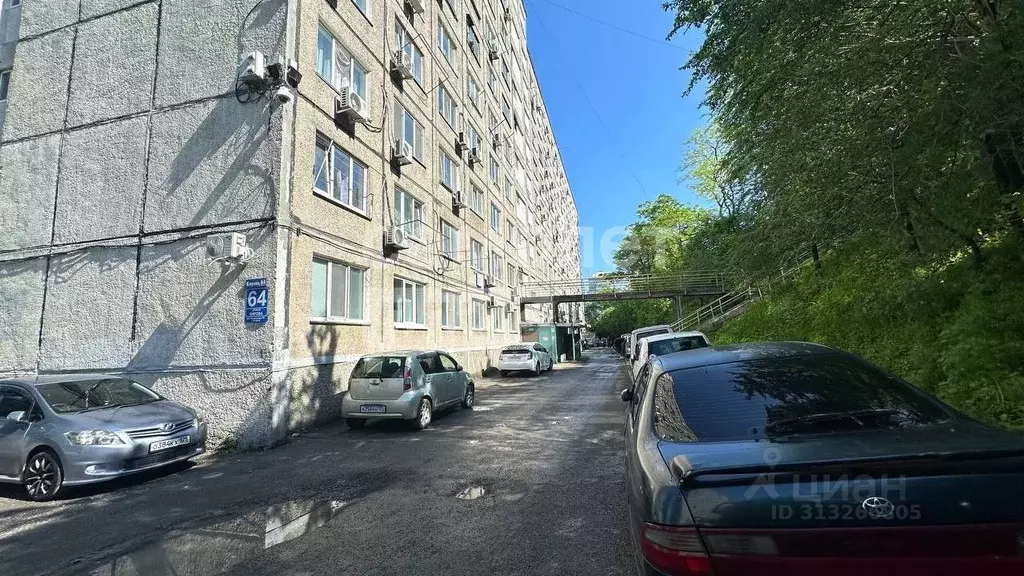 2-к кв. Приморский край, Владивосток ул. Кирова, 64 (29.1 м) - Фото 0