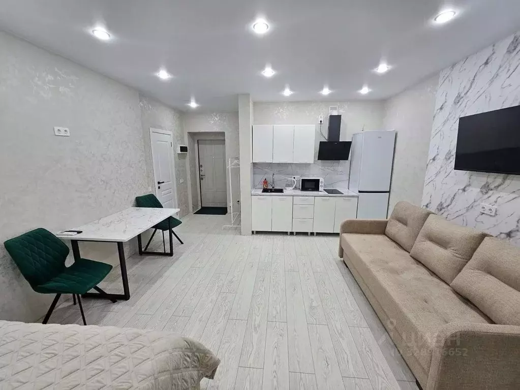 Студия Омская область, Омск ул. Герцена, 99 (29.0 м) - Фото 1