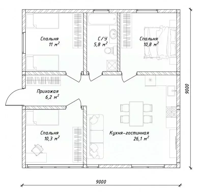 Дом в Севастополь Таврия садоводческое товарищество, 94 (74 м) - Фото 2