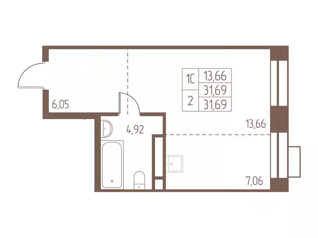 Студия Московская область, Ивантеевка Пушкинский городской округ, ... - Фото 1