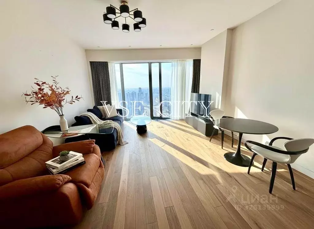 2-к кв. Москва 1-й Красногвардейский проезд, 21с2 (90.0 м) - Фото 1