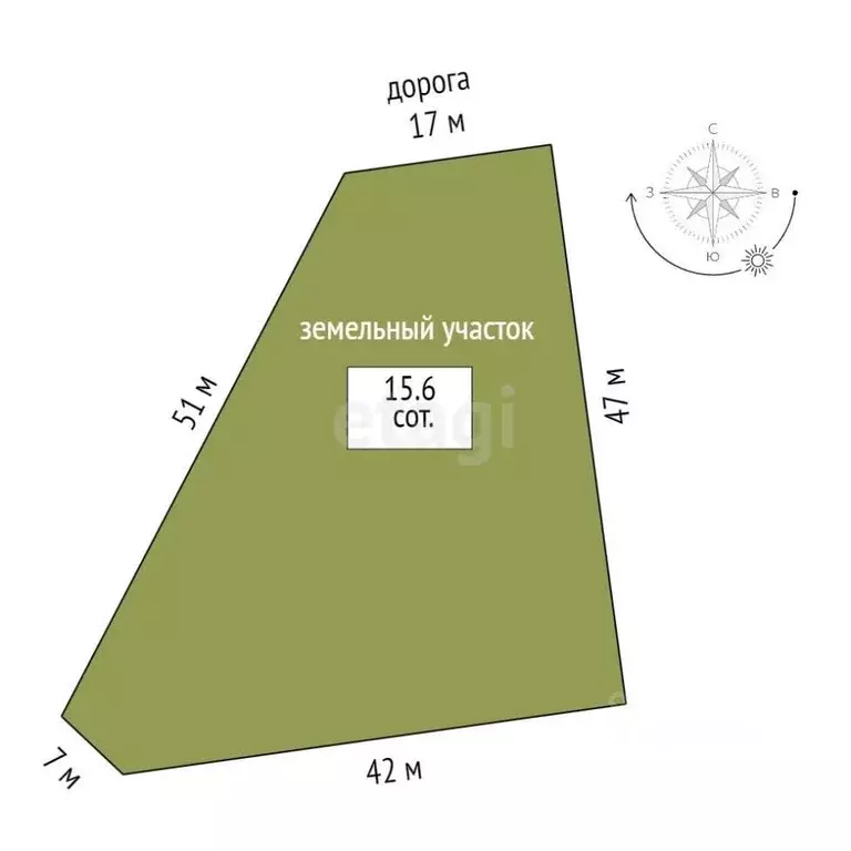 Участок в Тюменская область, Уватский муниципальный округ, с. Красный ... - Фото 2