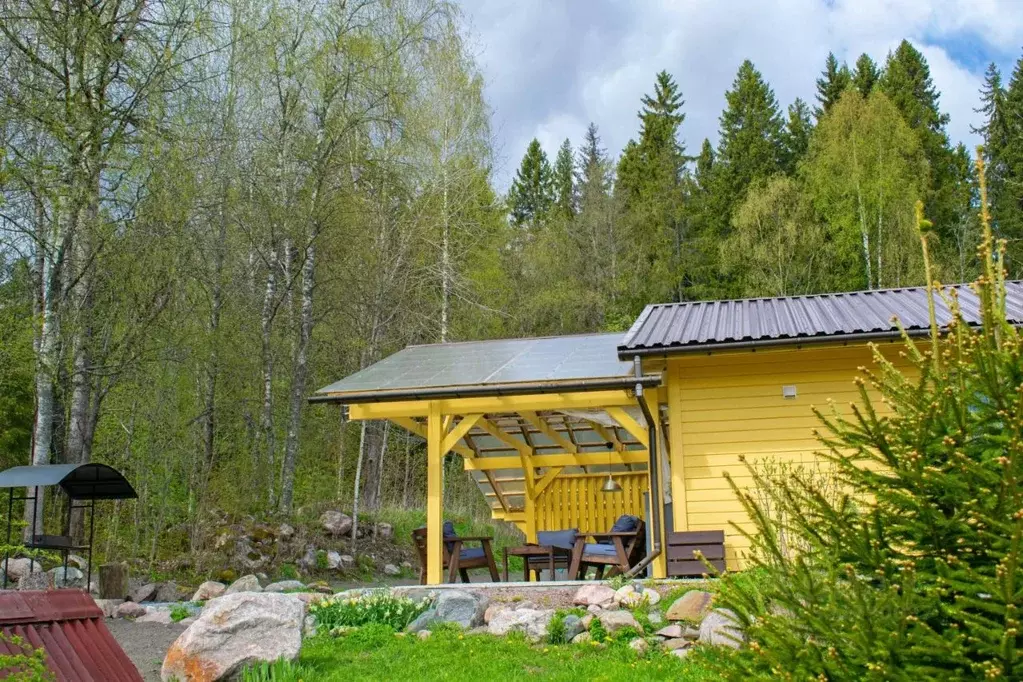 Дом в Карелия, Питкярантский муниципальный округ, д. Рауталахти ул. ... - Фото 2