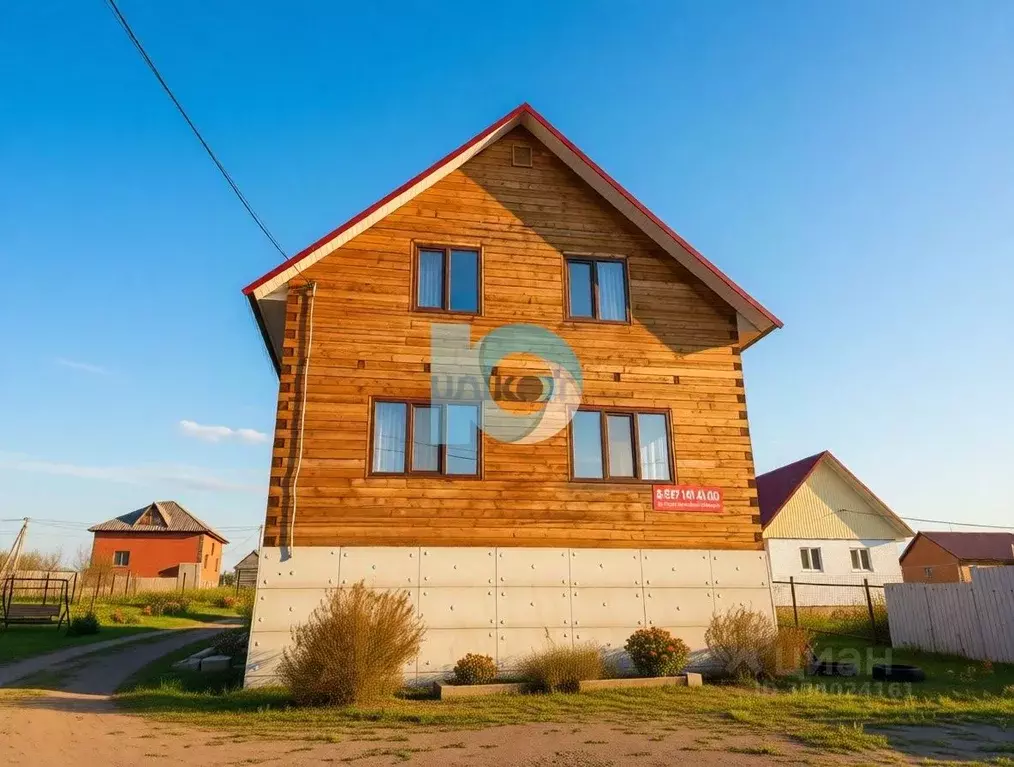Дом в Башкортостан, с. Иглино ул. Белинского, 3 (140 м) - Фото 1