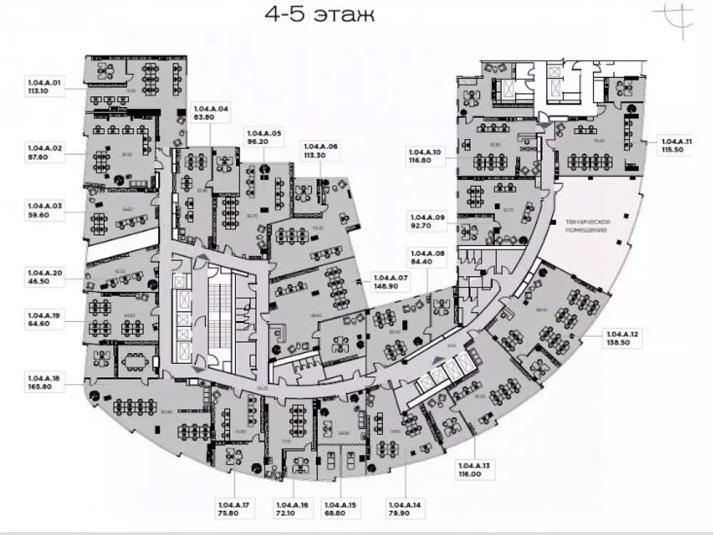 Офис в Москва ул. Маршала Прошлякова, 19 (1940 м) - Фото 2