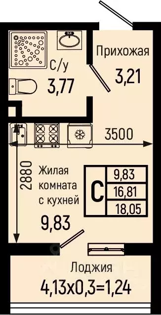 Студия Краснодарский край, Туапсинский муниципальный округ, с. Небуг ... - Фото 0
