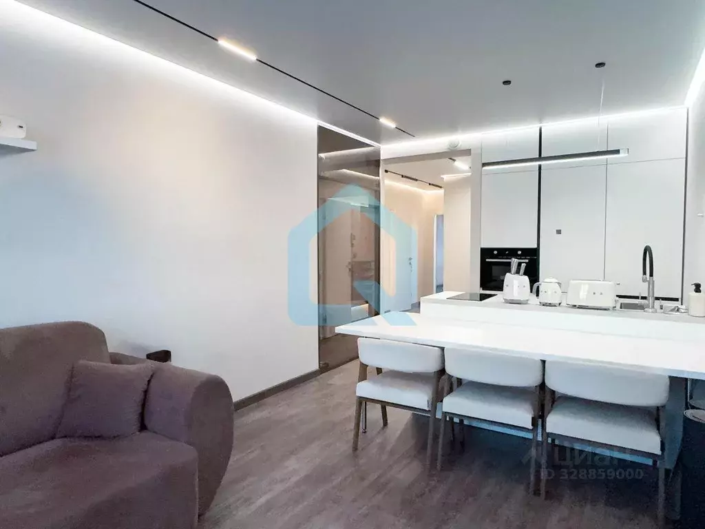 Квартира, 2 комнаты, 69.09 м - Фото 1