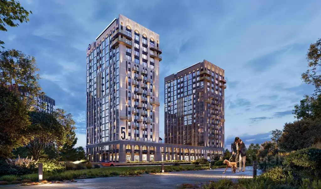 Студия Брянская область, Брянск Новый Город жилой комплекс (28.0 м) - Фото 1