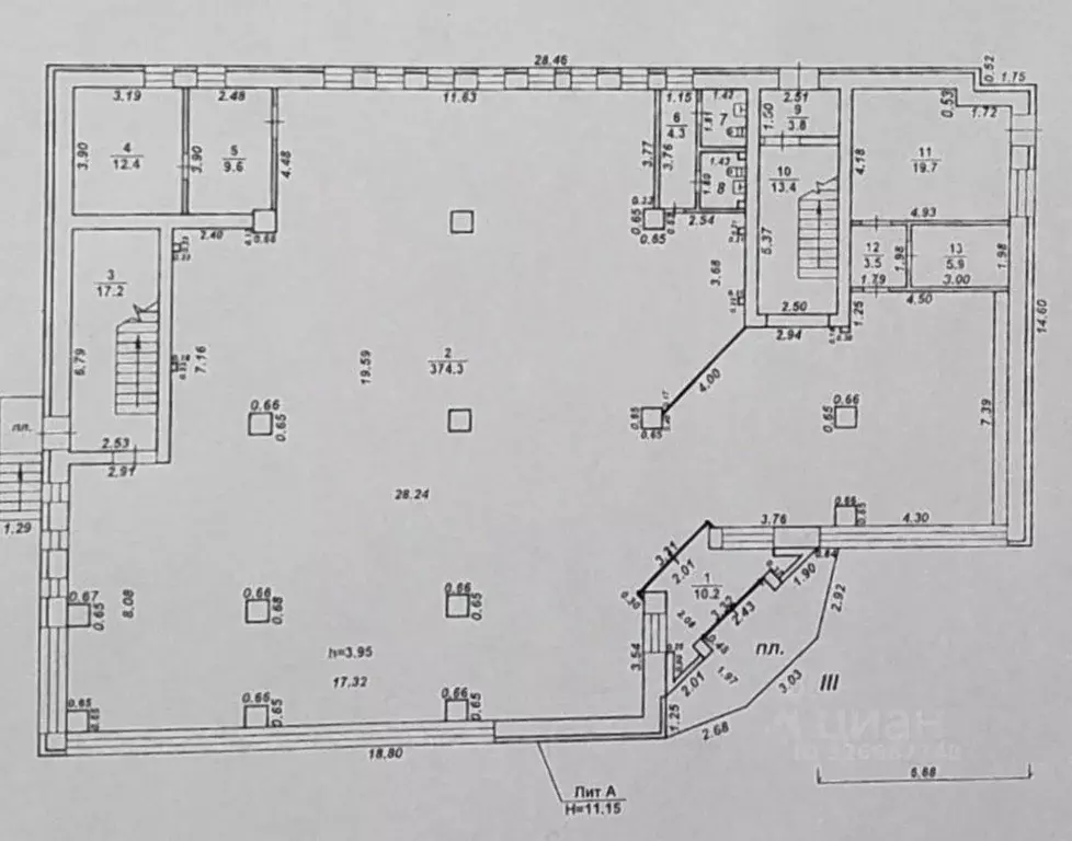 Помещение свободного назначения в Воронежская область, Воронеж ... - Фото 2