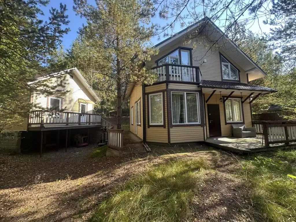 Дом в Ленинградская область, Выборгский район, Полянское с/пос, пос. ... - Фото 1